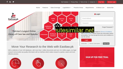 eastlaw.pk alternative sites