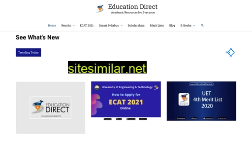 educationdirect.pk alternative sites