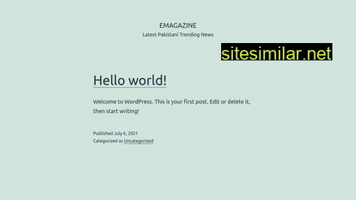 Emagazine similar sites