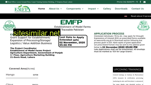 emfp.org.pk alternative sites