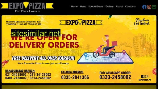 expopizza.pk alternative sites