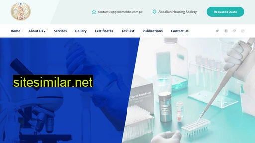 genomelabs.com.pk alternative sites