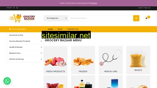 grocerybazaar.pk alternative sites
