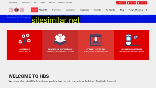 hbs.edu.pk alternative sites