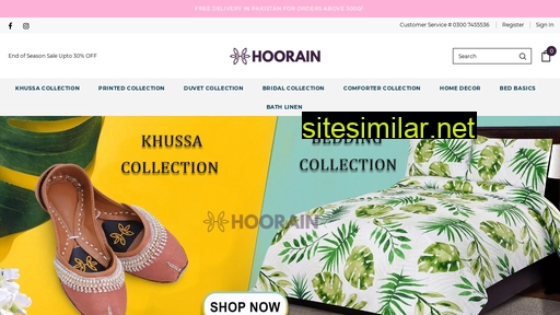 hoorain.com.pk alternative sites