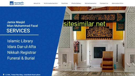 jamiafazal.com.pk alternative sites