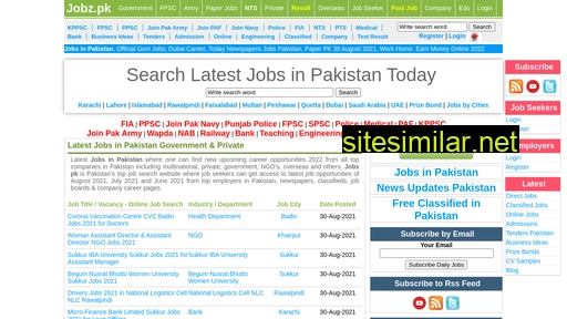 jobz.pk alternative sites