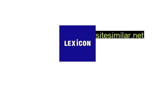 Lexicon similar sites