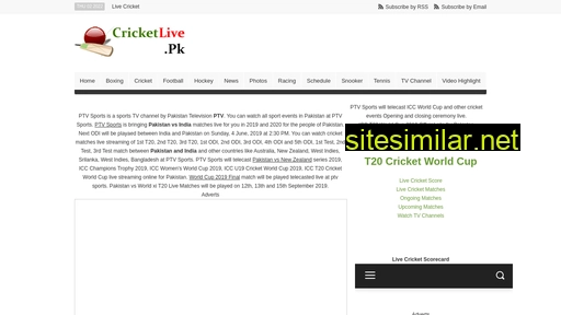 live.ptvsports.pk alternative sites