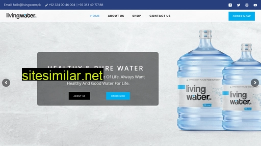livingwater.pk alternative sites
