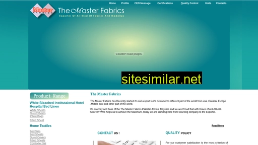 masterfabrics.com.pk alternative sites