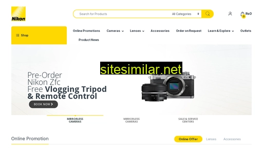 Nikon similar sites