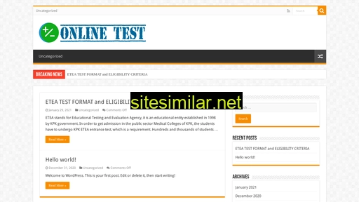 onlinetest.pk alternative sites