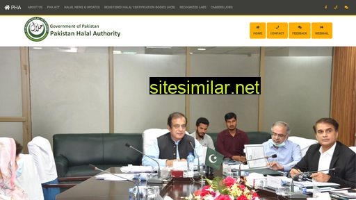 pakistanhalalauthority.org.pk alternative sites