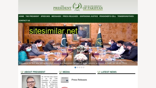 presidentofpakistan.gov.pk alternative sites