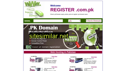 register.com.pk alternative sites