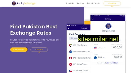 sadiqexchange.com.pk alternative sites