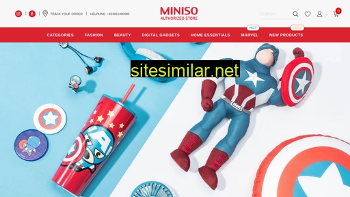 shopminiso.pk alternative sites