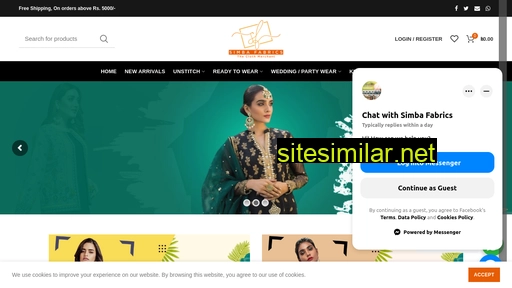 simbafabrics.pk alternative sites