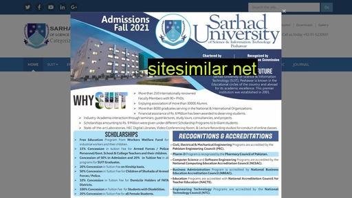 suit.edu.pk alternative sites