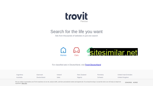 trovit.com.pk alternative sites