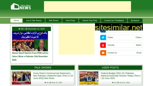 tvnews.pk alternative sites