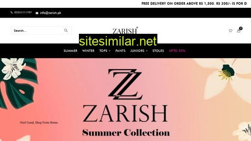 zarish.pk alternative sites