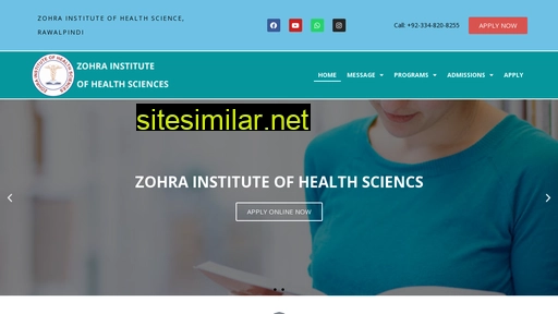 zihs.edu.pk alternative sites