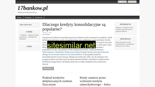 17bankow.pl alternative sites