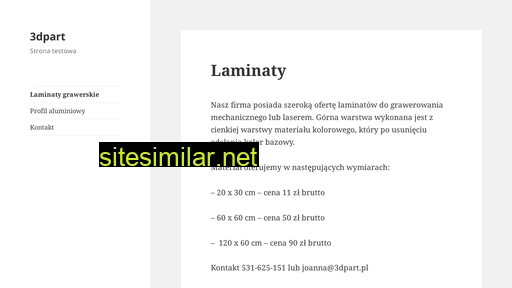 3dpart.pl alternative sites