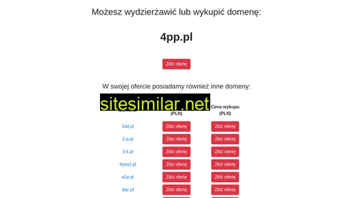 4pp.pl alternative sites
