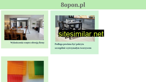 8opon.pl alternative sites