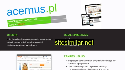 acernus.pl alternative sites