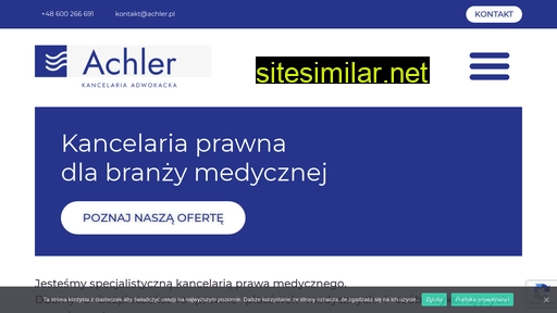 achler.pl alternative sites