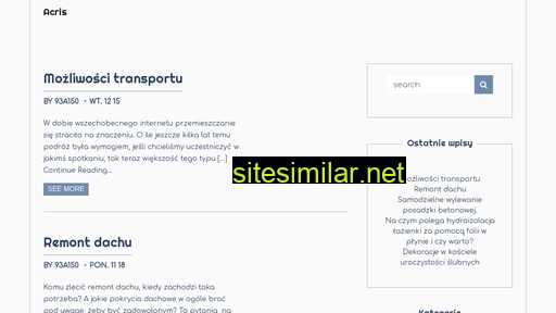 acris.pl alternative sites