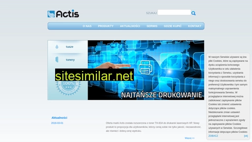 Actis similar sites