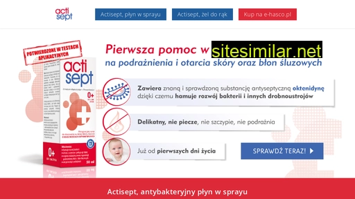 actisept.pl alternative sites