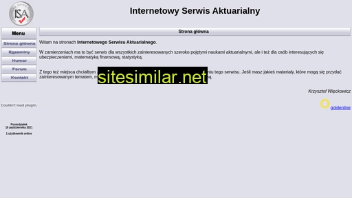 actuary.pl alternative sites