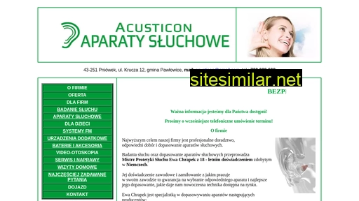 acusticon.pl alternative sites