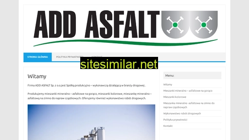 addasfalt.pl alternative sites