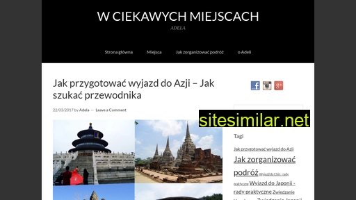 adelawciekawychmiejscach.pl alternative sites