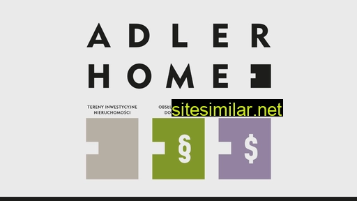 adlerhome.pl alternative sites