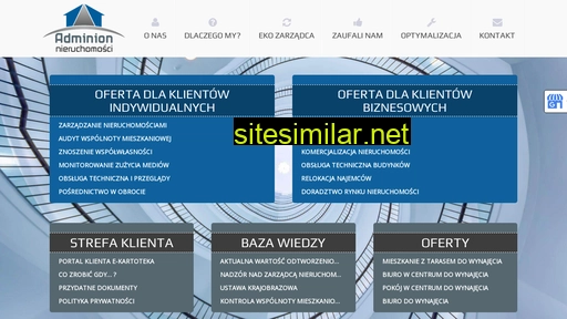 adminion.pl alternative sites