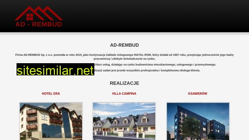 adrembud.pl alternative sites