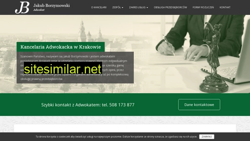 Adwokat-borzymowski similar sites