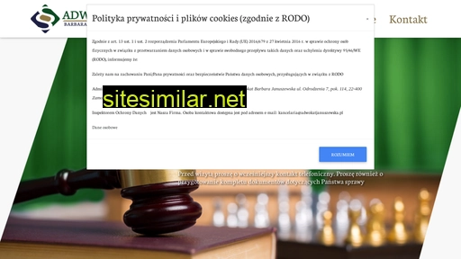 Adwokatjanuszewska similar sites