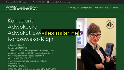 adwokatkarczewska.pl alternative sites