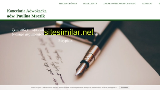 adwokatmrozik.pl alternative sites