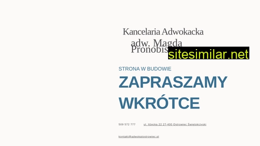 adwokatostrowiec.pl alternative sites