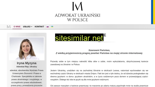 Adwokatukrainski similar sites